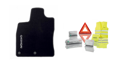 Nissan Qashqai J11 - Delivery Pack (Mats/Safety Pack)