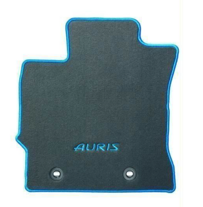 Toyota Front O/S RH Carpet Car Mat Black - Auris