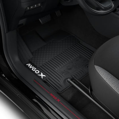 Toyota Rubber Floor Mats -Aygo-X