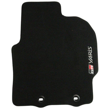 Toyota  Front & Rear Carpet Floor Mats With Logo - Yaris GR