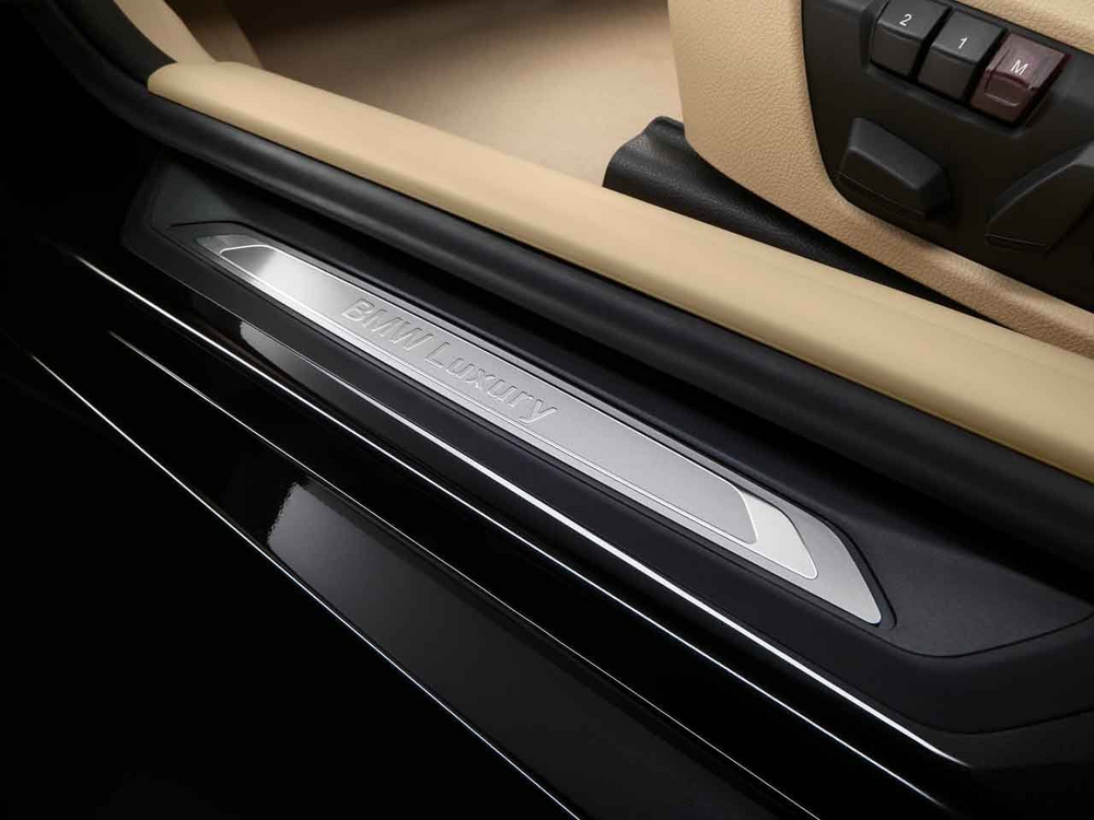 BMW Genuine Front Door Sill Trim Cover Luxury