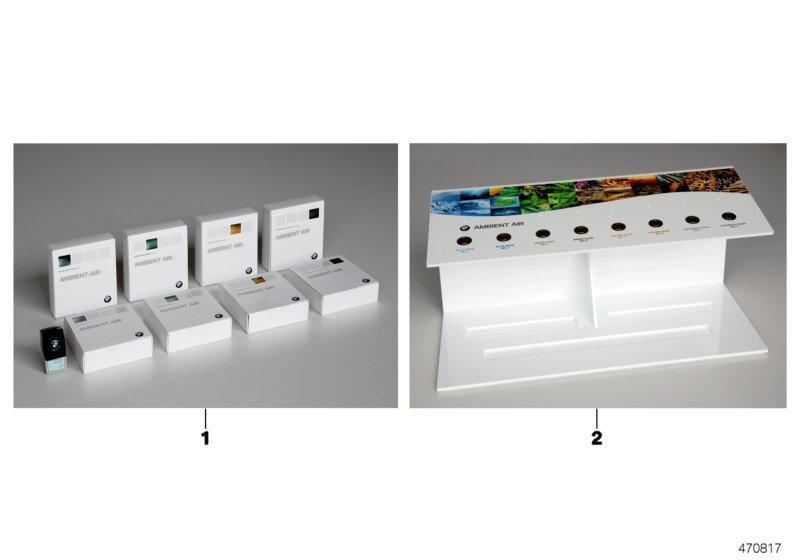 BMW Genuine Ambient Air Freshener Fragrance Green Suite No. 2