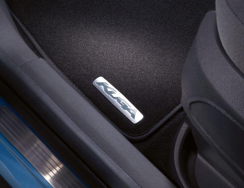 Ford Kuga Velour Floor Mats front, black 2008  10/2012