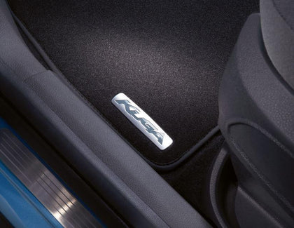 Ford Kuga Velour Floor Mats front, black 2008  10/2012