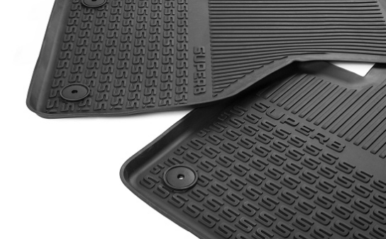 SKODA Front rubber Floor Mats SUPERB III