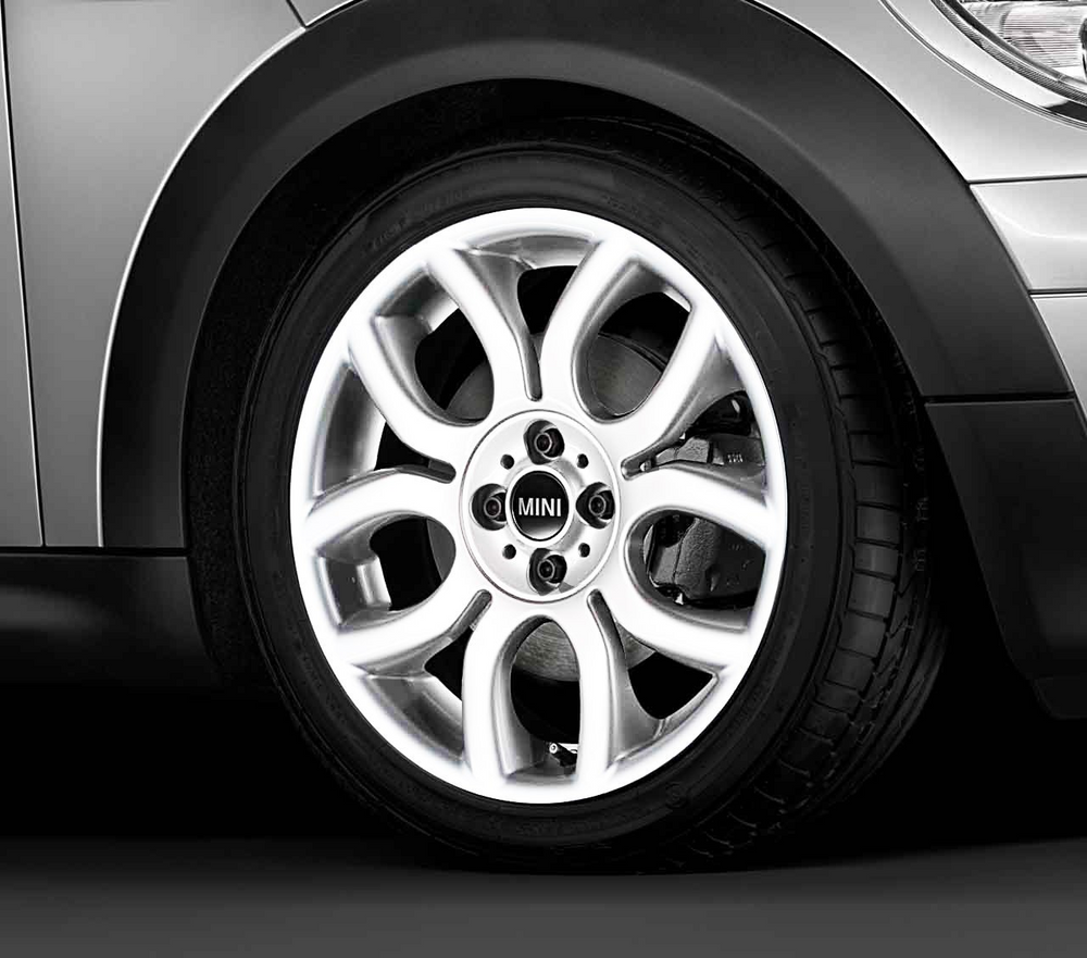 MINI Genuine 17" Inch Light Alloy Wheel Flame-Spoke R97 White