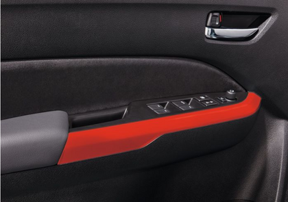 Suzuki Interior Coloured Door Trim Set Bright Red