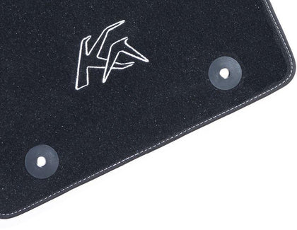 Ford Ka Velour Floor Mats front, black 09/2008  05/2016