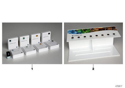 BMW Genuine Ambient Air Freshner Scent Fragrance Blue Suite No 2