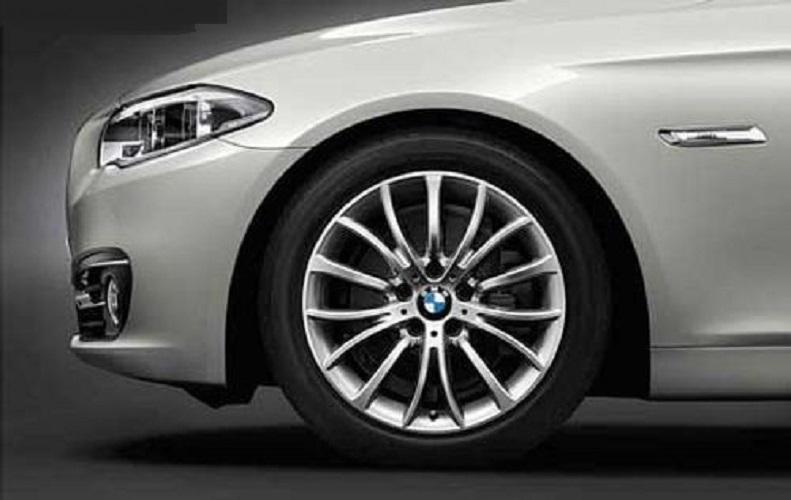 BMW Genuine 18" Gloss Turned Light Alloy Wheel Rim 15-Spoke 8Jx18