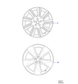 Jaguar Alloy Wheel 18" Style 5048, 5 spoke