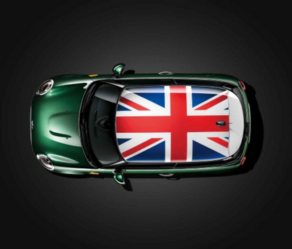 MINI Genuine Roof Decor Sticker Decal Union Jack Design For F56