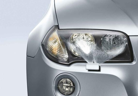 BMW Genuine Front Right Headlight Washer Cover Primed