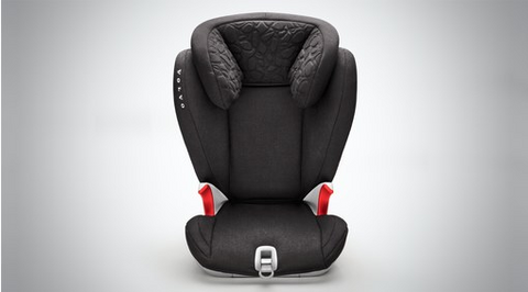 Volvo booster seat with backrest hot sale
