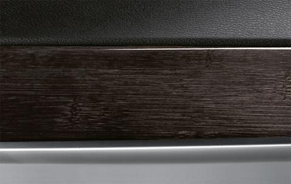 BMW Genuine Interior Door Trim Strip Front Right Bamboo Wood