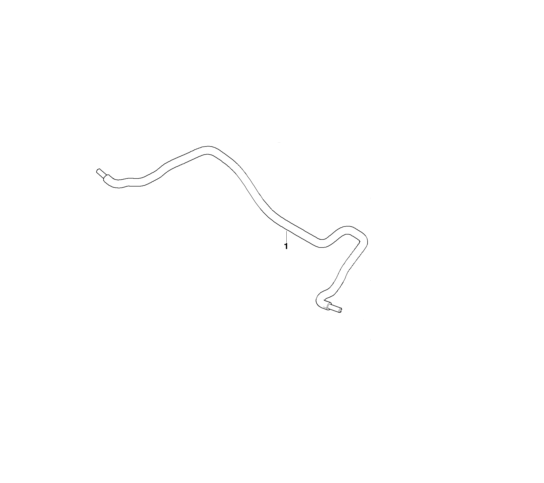 BMW Genuine Suspension Stabilizer Anti-Roll Bar Rear
