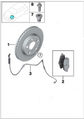 MINI Genuine Front Brake Discs Set Ventilated x2 307mm