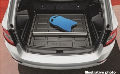 SKODA Plastic boot mat FABIA III HATCHBACK