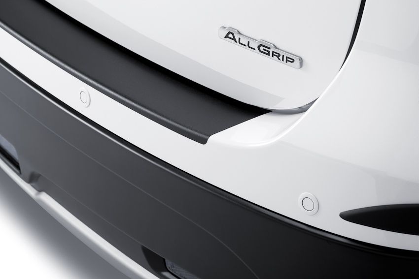 Suzuki Rear bumper protective foil, black