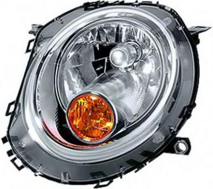 MINI Genuine Left Front Headlight Headlamp Yellow Turn Indicator