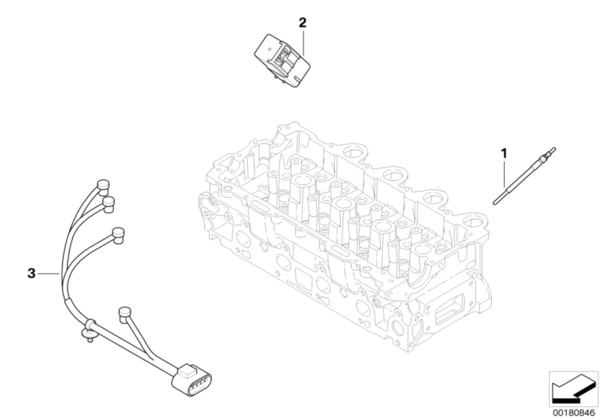 MINI Genuine Glow Plug Element Replacement For R55 R56