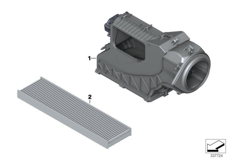 MINI Genuine Activated Carbon Container Cabin Air Filter