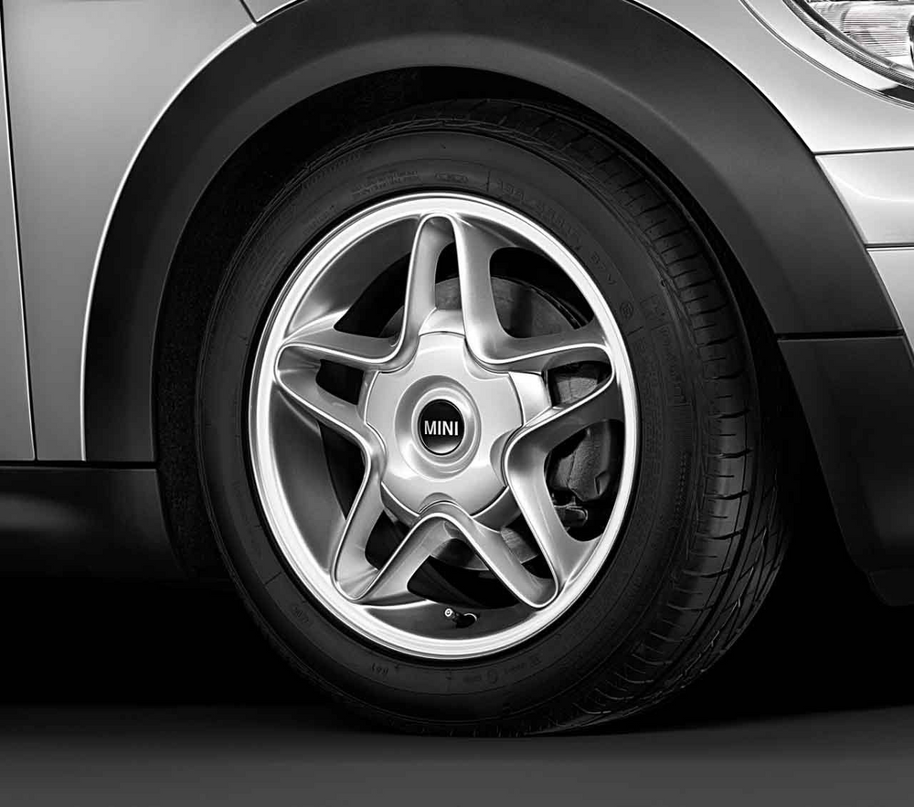 MINI Genuine 16" Inch Light Alloy Wheel S-Winder R102 Silver