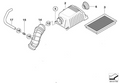 MINI Genuine Air Filter Element Replacement Part For R50 R52