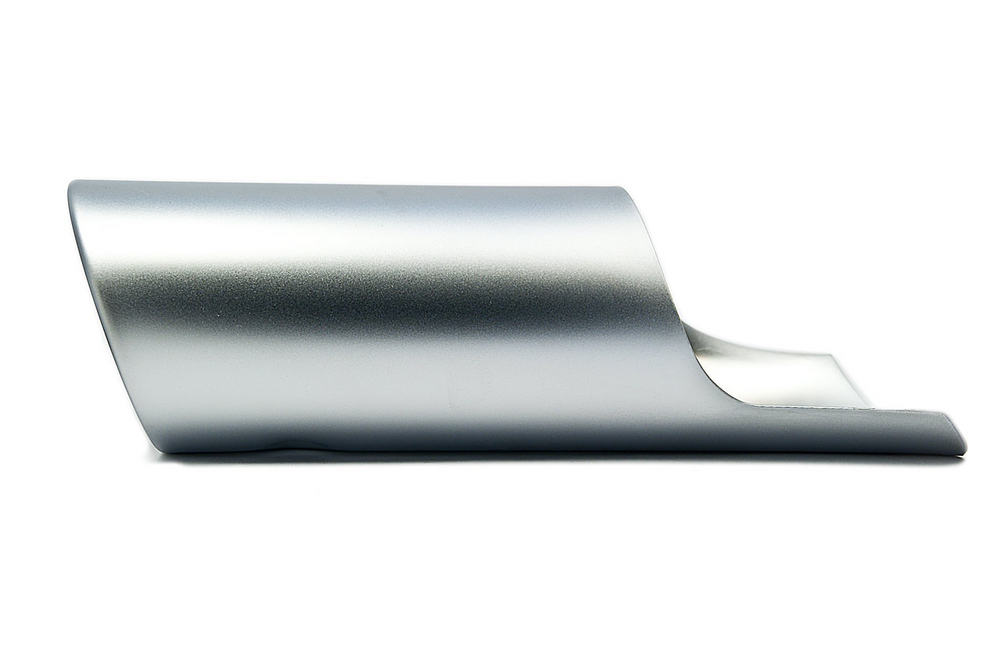 BMW Genuine Exhaust Tailpipe Tip Trim Silver