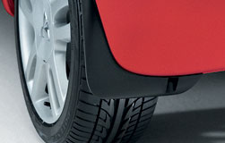 Mitsubishi Mudflap Set, Rear