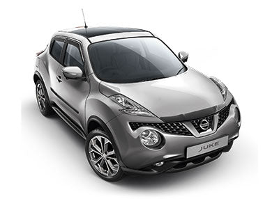 NISSAN JUKE (F15E) WIND DEFLECTORS, FRONT & REAR 2010-2019