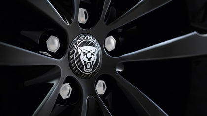 Jaguar Carbon Fibre Wheel Centre Badge