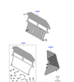 Land Rover Luggage Partition - Full Height