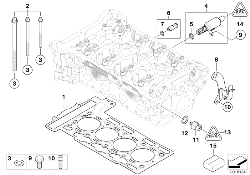 MINI Genuine Boost Pressure Control / Cylinder Head Solenoid Valve