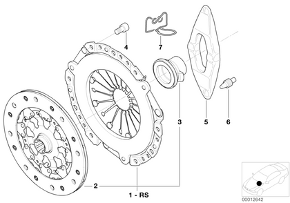 BMW Genuine Clutch Release Fork Lever