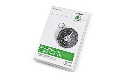 SKODA Navigation DVD Western Europe