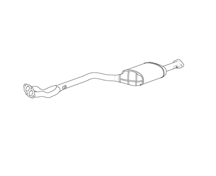 BMW Genuine Front Exhaust Silencer/Muffler