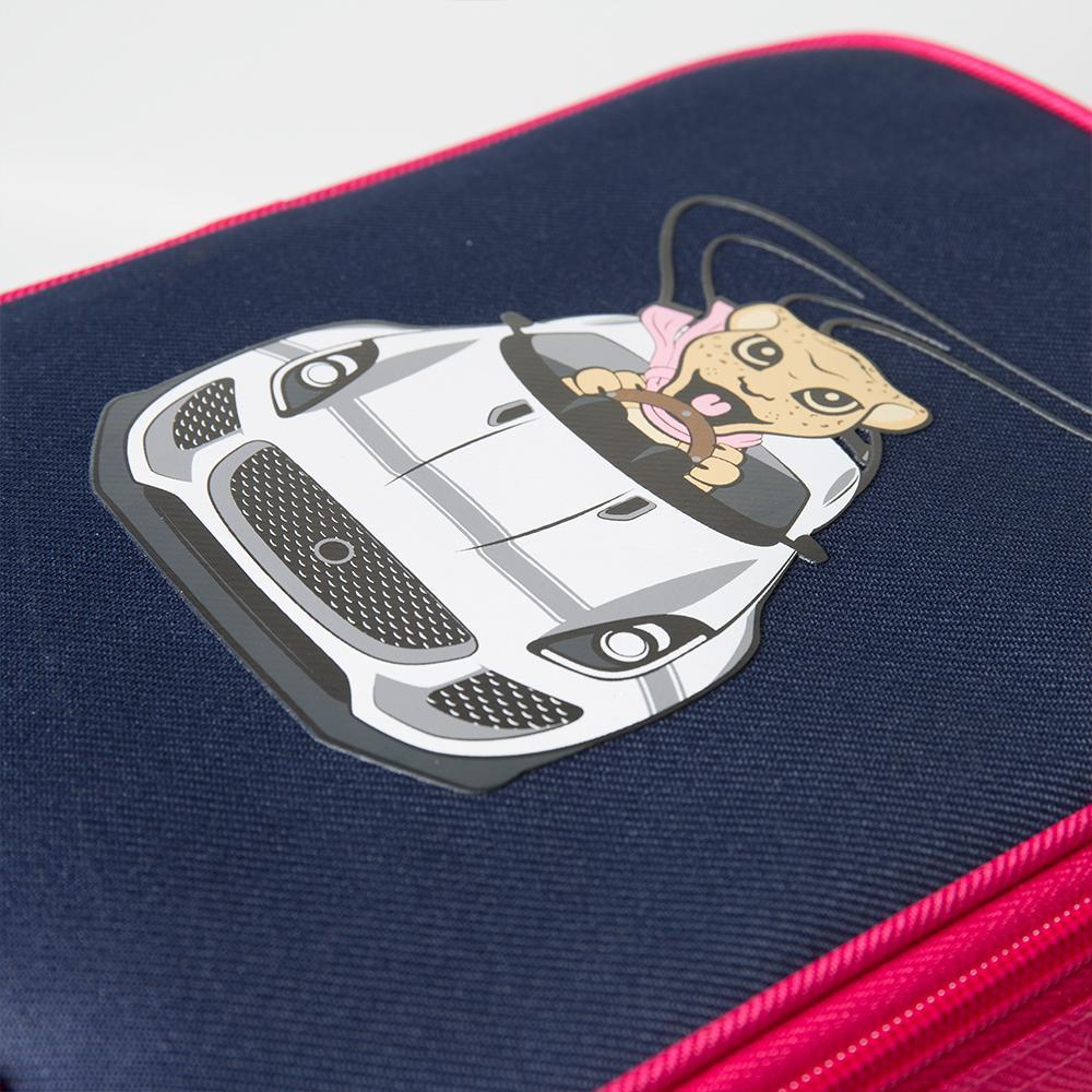 Jaguar Children's Lunch Box - Pink