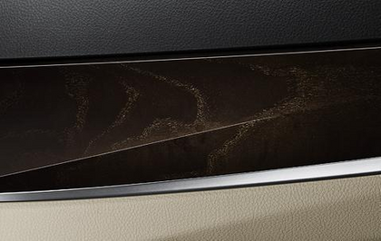 BMW Genuine Centre Console Trim Strip Cover Brown