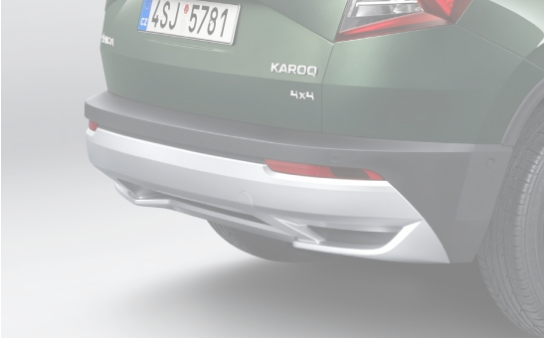 SKODA Rear bumper spoiler for KAROQ