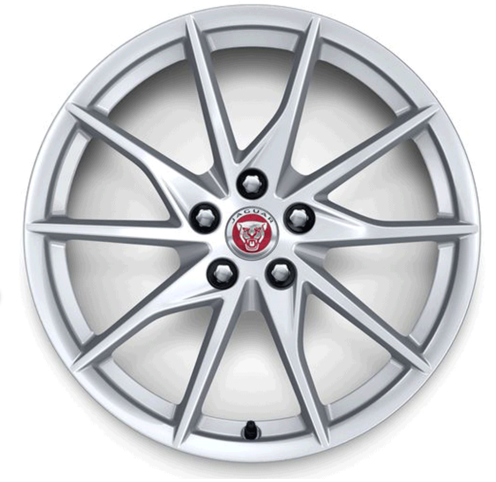 Jaguar Alloy Wheel 18" Style 1036, 10 spoke, Front