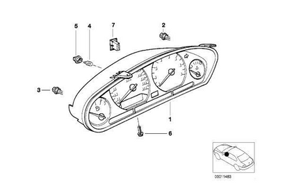 BMW 12V 1.2W Instrument Cluster Bulb