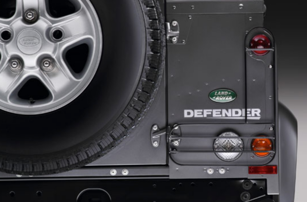 Land Rover Lamp Guard - Hinged, Rear, 110 and 130 HCPU