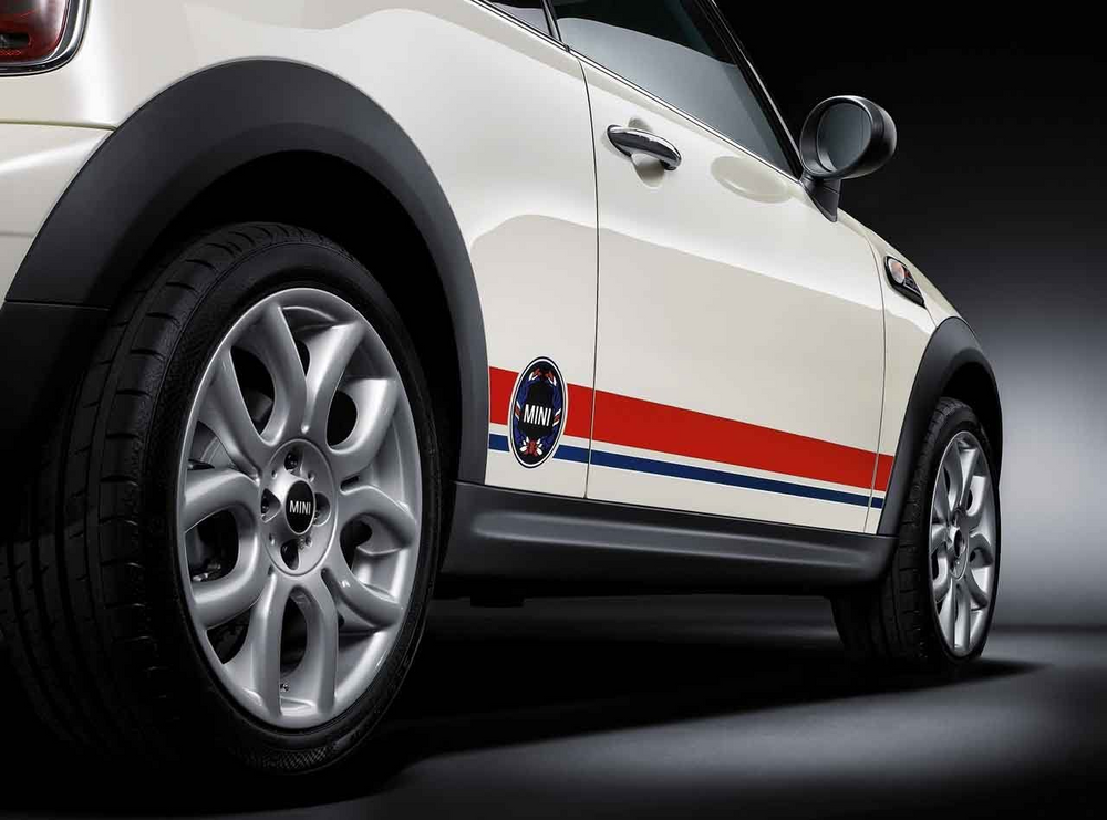MINI Genuine 17" Inch Light Alloy Wheel Flame-Spoke R97 Silver