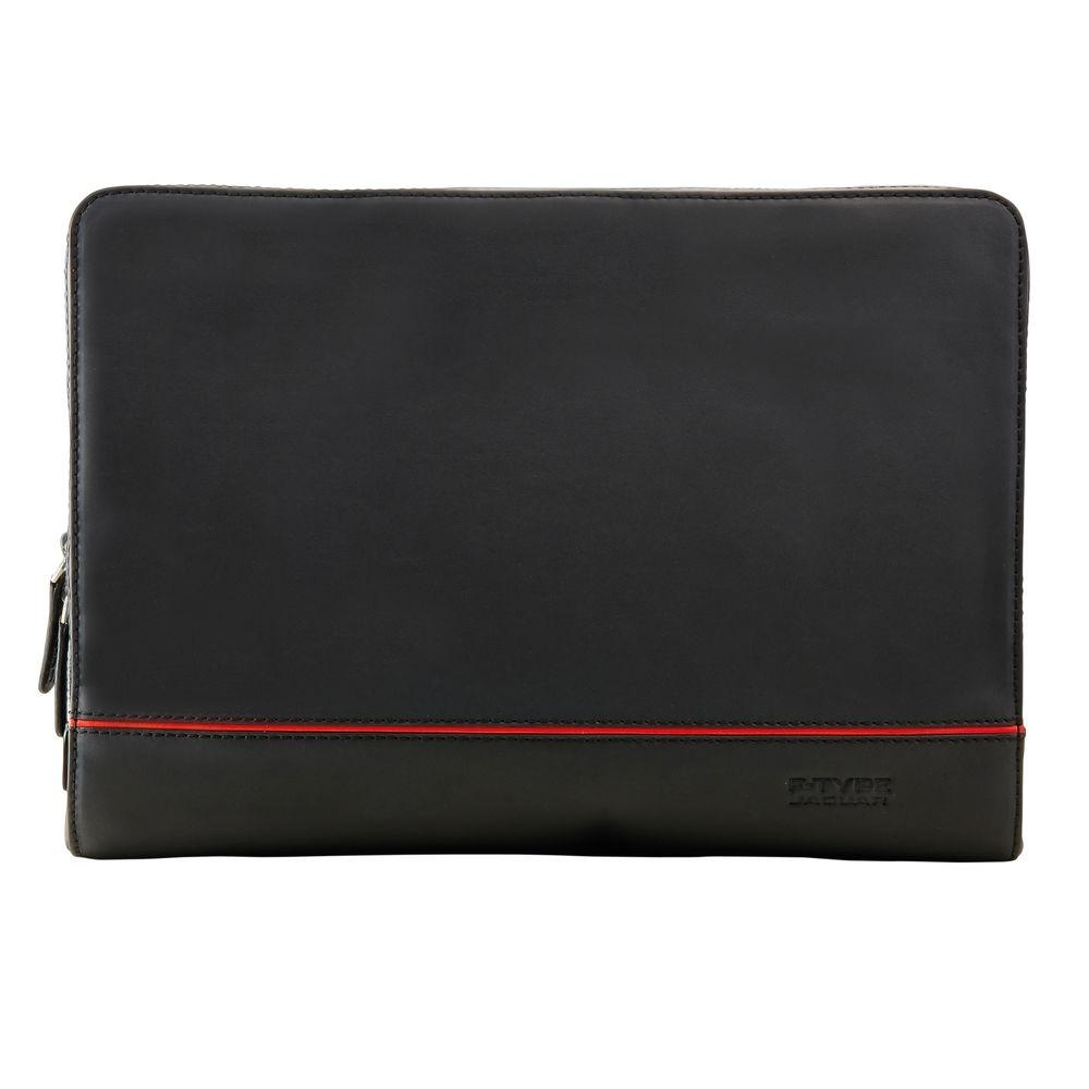 Jaguar Leather F Type Portfolio - Black