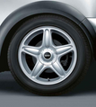 MINI Genuine 16" Light Alloy Wheel 5-Star Blaster Silver