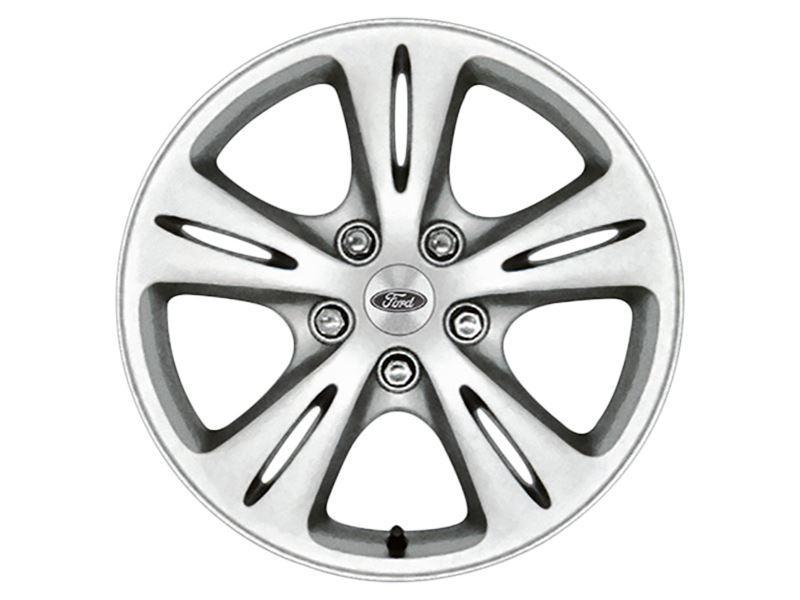 Ford Alloy Wheel 16" 5-spoke design, silver