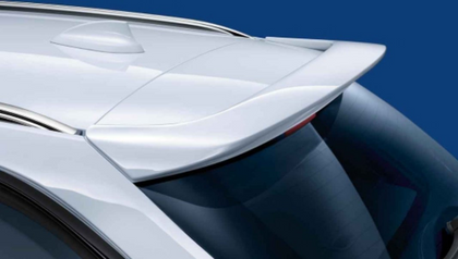 Genuine BMW Rear Spoiler Black Matt Throughflow