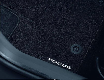 Ford Carpet Floor Mats front and rear, black
