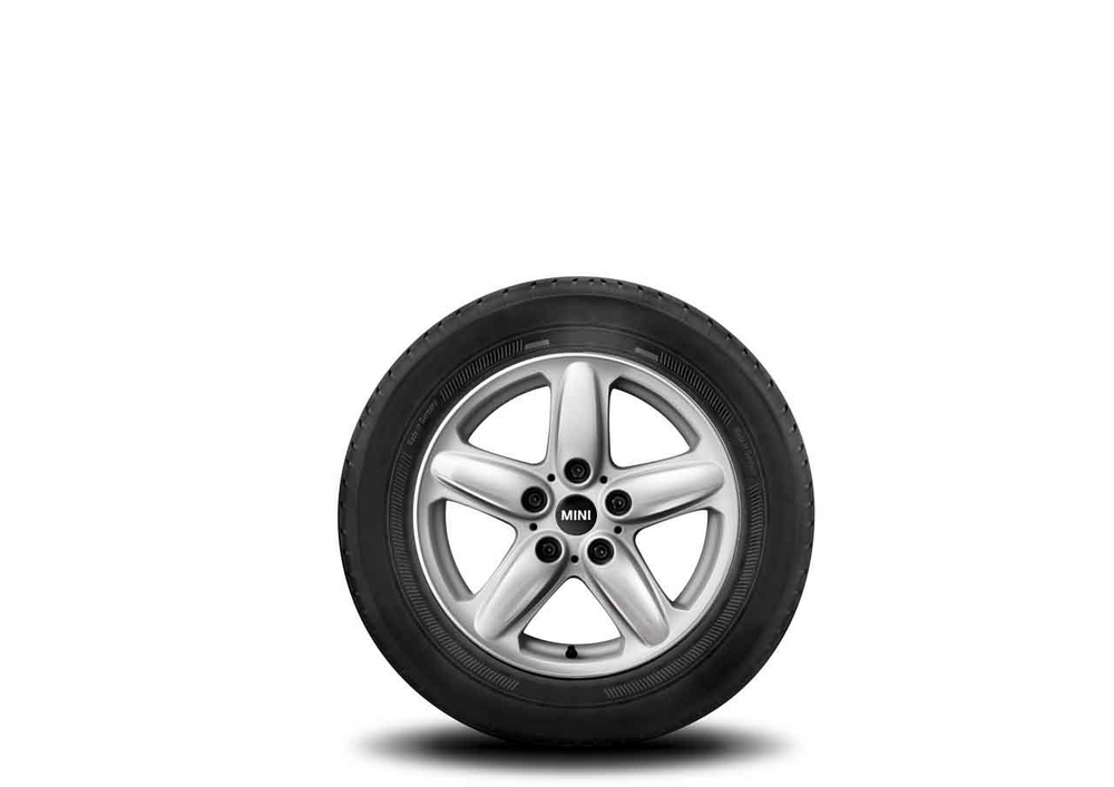 MINI Genuine 16" Light Alloy Wheel Single Spoke5-Star Silver
